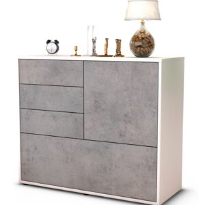 Sideboard Corina, Beton (92x79x35cm)