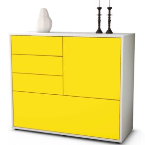 Sideboard Corina, Gelb (92x79x35cm)