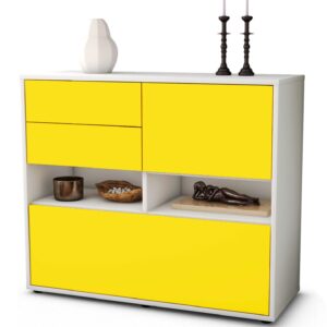 Sideboard Cornelia, Gelb (92x79x35cm)