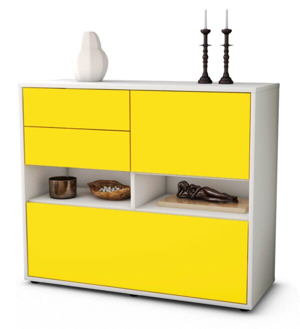 Sideboard Cornelia, Gelb (92x79x35cm)