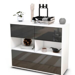 Sideboard Cosima, Grau (92x79x35cm)