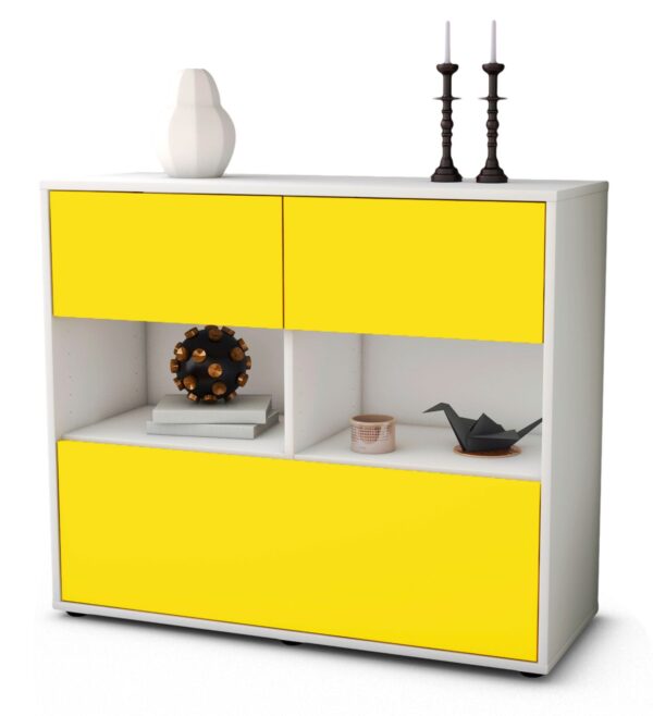 Sideboard Cosima, Gelb (92x79x35cm)
