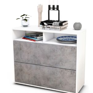 Sideboard Cosma, Beton (92x79x35cm)