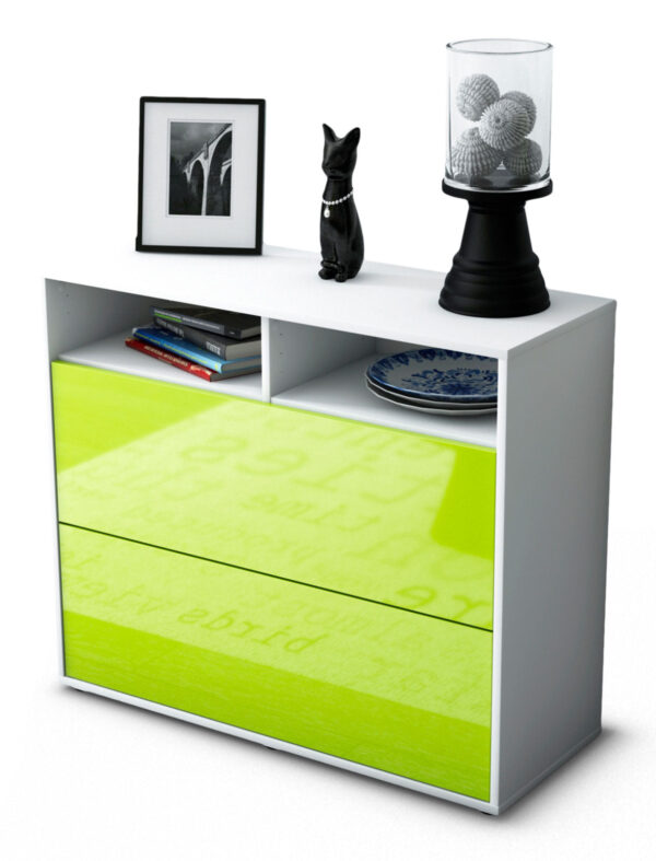 Sideboard Cosma, Grün (92x79x35cm)