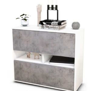 Sideboard Dalia, Beton (92x79x35cm)