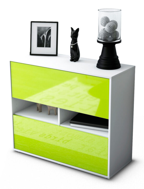 Sideboard Dalia, Grün (92x79x35cm)