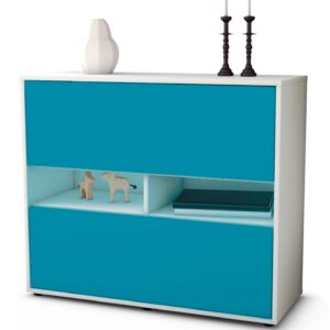 Sideboard Dalia, Türkis (92x79x35cm)