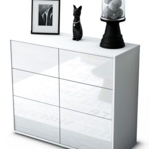Sideboard Dalida, Weiß (92x79x35cm)