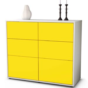 Sideboard Dalida, Gelb (92x79x35cm)