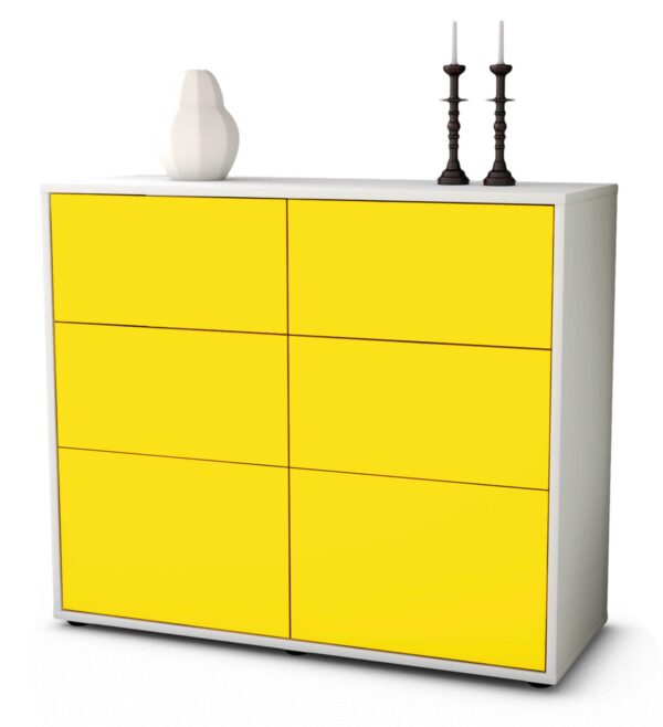 Sideboard Dalida, Gelb (92x79x35cm)