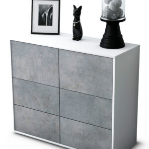 Sideboard Dana, Beton (92x79x35cm)