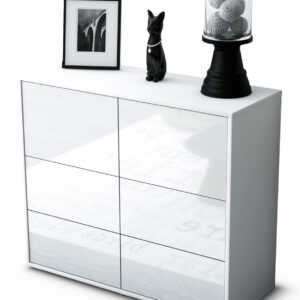 Sideboard Dana, Weiß (92x79x35cm)