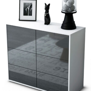 Sideboard Dana, Grau (92x79x35cm)