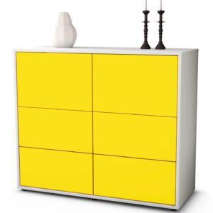 Sideboard Dana, Gelb (92x79x35cm)
