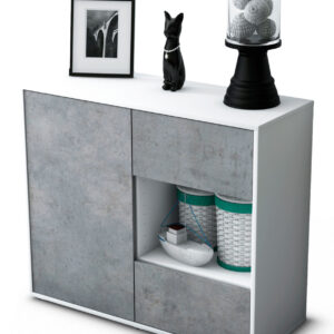 Sideboard Danica, Beton (92x79x35cm)