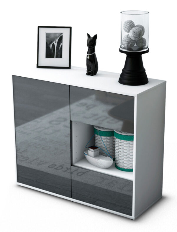 Sideboard Danica, Grau (92x79x35cm)