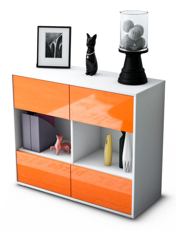 Sideboard Daniela, Orange (92x79x35cm)