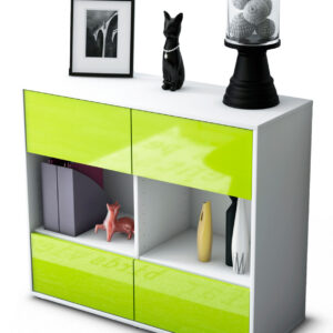 Sideboard Daniela, Grün (92x79x35cm)