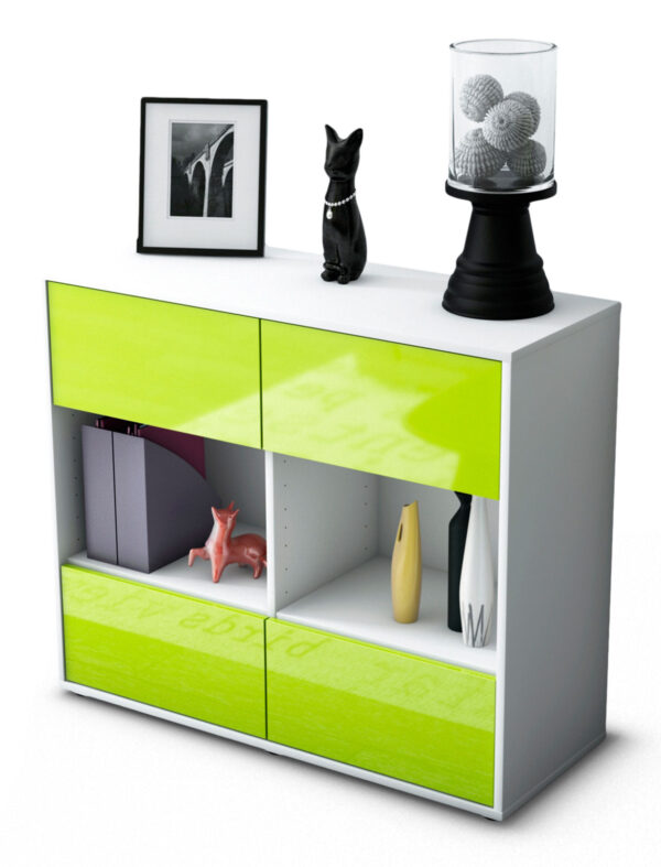 Sideboard Daniela, Grün (92x79x35cm)