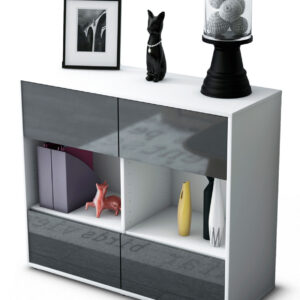 Sideboard Daniela, Grau (92x79x35cm)