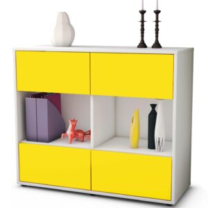 Sideboard Daniela, Gelb (92x79x35cm)