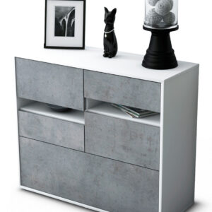 Sideboard Daria, Beton (92x79x35cm)