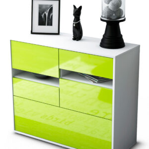 Sideboard Daria, Grün (92x79x35cm)