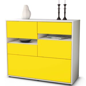 Sideboard Daria, Gelb (92x79x35cm)
