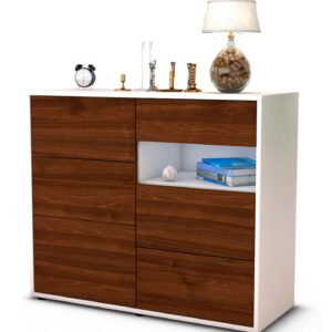 Sideboard Dariella, Walnuss (92x79x35cm)