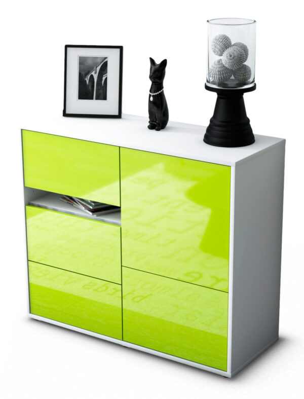 Sideboard Davina, Grün (92x79x35cm)