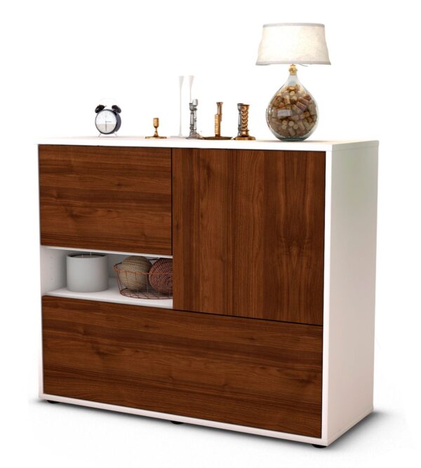 Sideboard Debora, Walnuss (92x79x35cm)