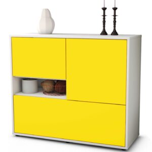 Sideboard Debora, Gelb (92x79x35cm)