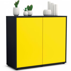Sideboard Blanka, Gelb (92x79x35cm)