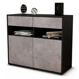 Sideboard Bruna, Beton (92x79x35cm)