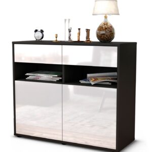 Sideboard Bruna, Weiß (92x79x35cm)