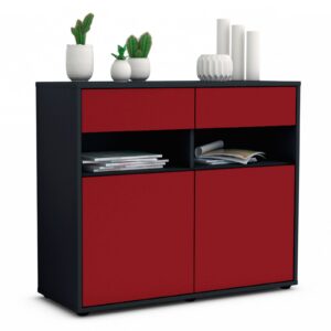 Sideboard Bruna, Bordeaux (92x79x35cm)