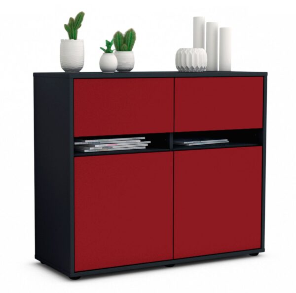 Sideboard Brunilde, Bordeaux (92x79x35cm)