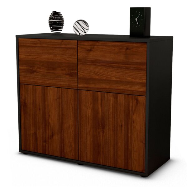 Sideboard Calliope, Walnuss (92x79x35cm)