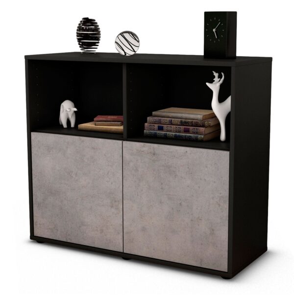 Sideboard Camilla, Beton (92x79x35cm)