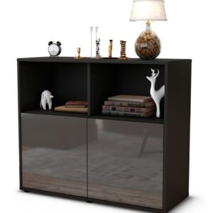 Sideboard Camilla, Grau (92x79x35cm)