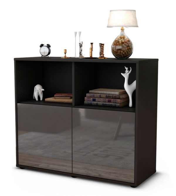 Sideboard Camilla, Grau (92x79x35cm)