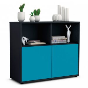 Sideboard Camilla, Türkis (92x79x35cm)