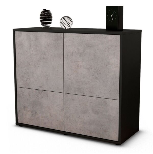Sideboard Cara, Beton (92x79x35cm)