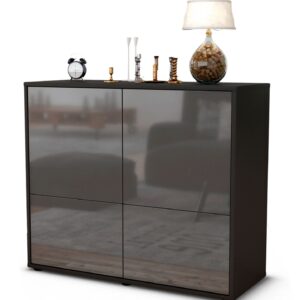 Sideboard Cara, Grau (92x79x35cm)