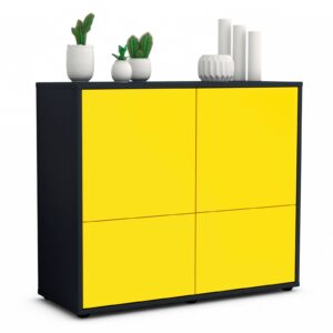 Sideboard Cara, Gelb (92x79x35cm)