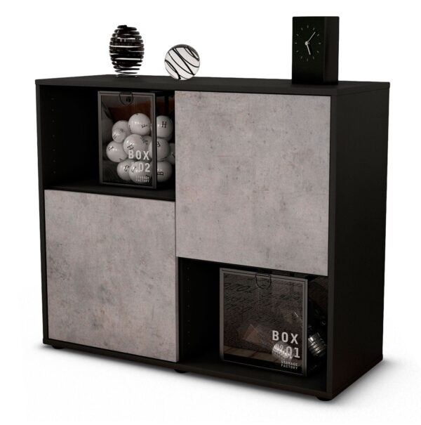 Sideboard Caralina, Beton (92x79x35cm)