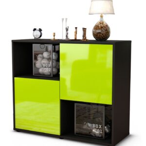 Sideboard Caralina, Grün (92x79x35cm)