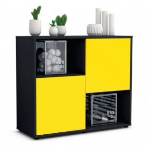 Sideboard Caralina, Gelb (92x79x35cm)