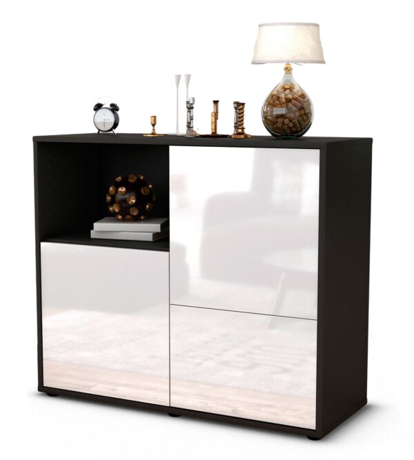 Sideboard Carina, Weiß (92x79x35cm)