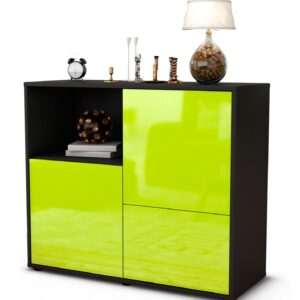Sideboard Carina, Grün (92x79x35cm)